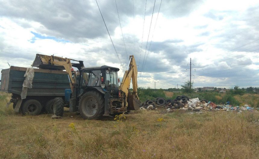 Розпочато роботи по вивозу сміттєзвалища Розпочато роботи по вивозу сміттєзвалища