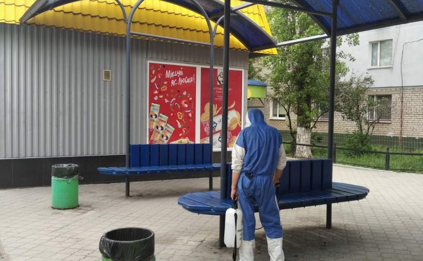 Дезінфекція зупинок Дезінфекція зупинок