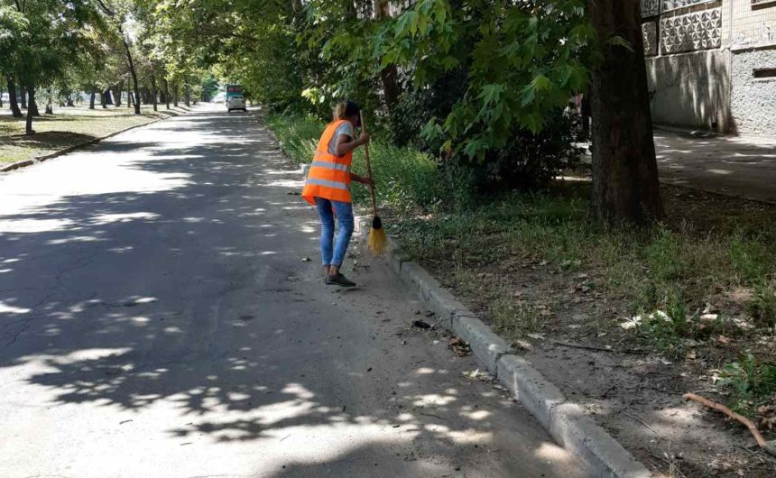 Підмітання територій Підмітання територій