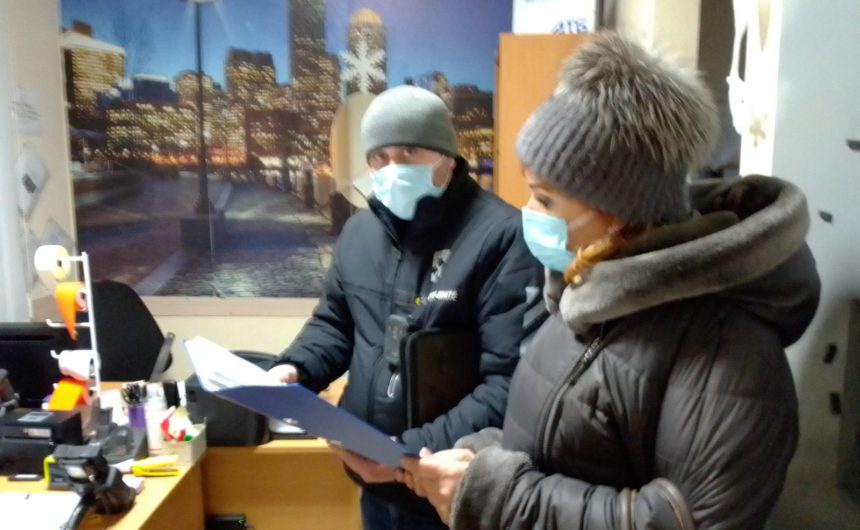 Черговий рейд щодо дотримання протиепідемічних заходів Черговий рейд щодо дотримання протиепідемічних заходів
