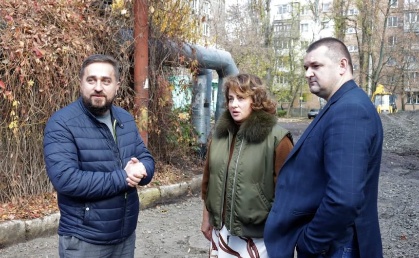 В Інгульському районі тривають ремонтні роботи… В Інгульському районі тривають ремонтні роботи…