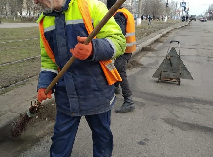 Планове прибирання в Інгульському районі