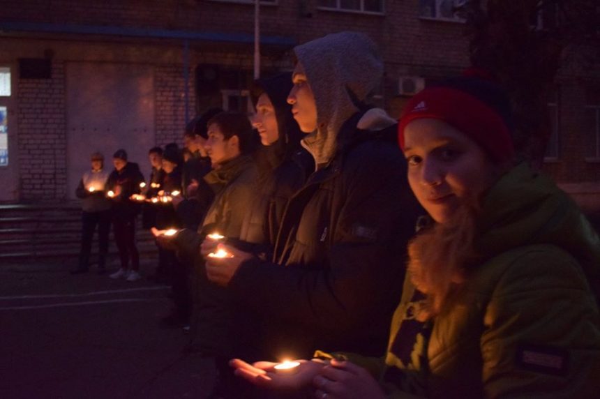 Акція запалювання свічок в знак пам’яті загиблих та постраждалих від домашнього насилля