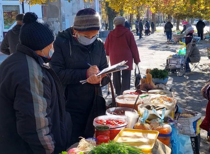 Рейд щодо  ліквідації стихійної торгівлі